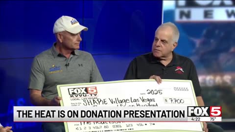 Over $7K donated to Las Vegas Valley nonprofit organization
