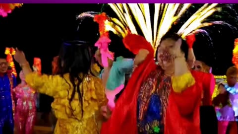 Women dancing for happiness