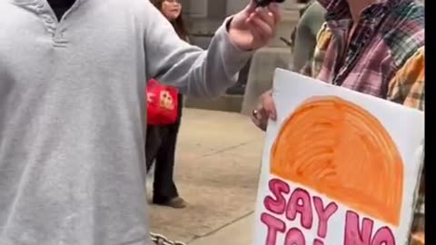 NO KINGS PROTESTOR CANNOT OFFER UP 🤤 A SINGLE REASON AS TO HER PROTEST❗