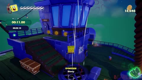 COMPLETE Game Walkthrough SpongeBob Titans of the Tide No Talking