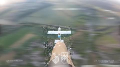 🚀🔫 Ukraine Russia War | Azov Brigade Uses FPV Drone to Take Down Russian Drones | RCF