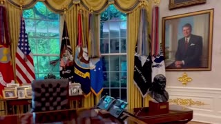 What President Trump has done to the Oval Office
