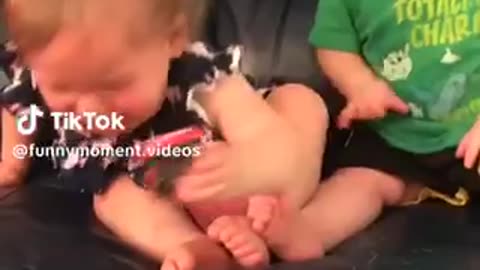 Try not to laugh| Funny Baby Video 03