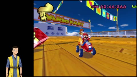 Merio Kart Double Dash (GC/Dolphin) 50cc Flower cup!