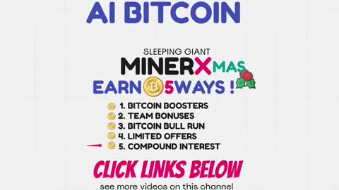 MINERX MINER X - OUTSMART THE BITCOIN WHALES - LET AI MINE FRESH BTC FOR YOO - TOP TEAM ROB BUSER