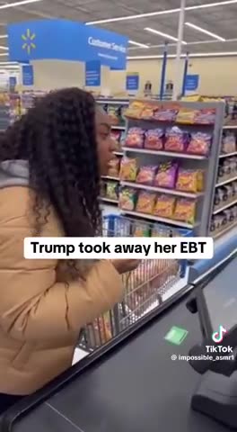 Her EBT card (food stamps) is coming up INACTIVE and she FREAKS out about having to get a job