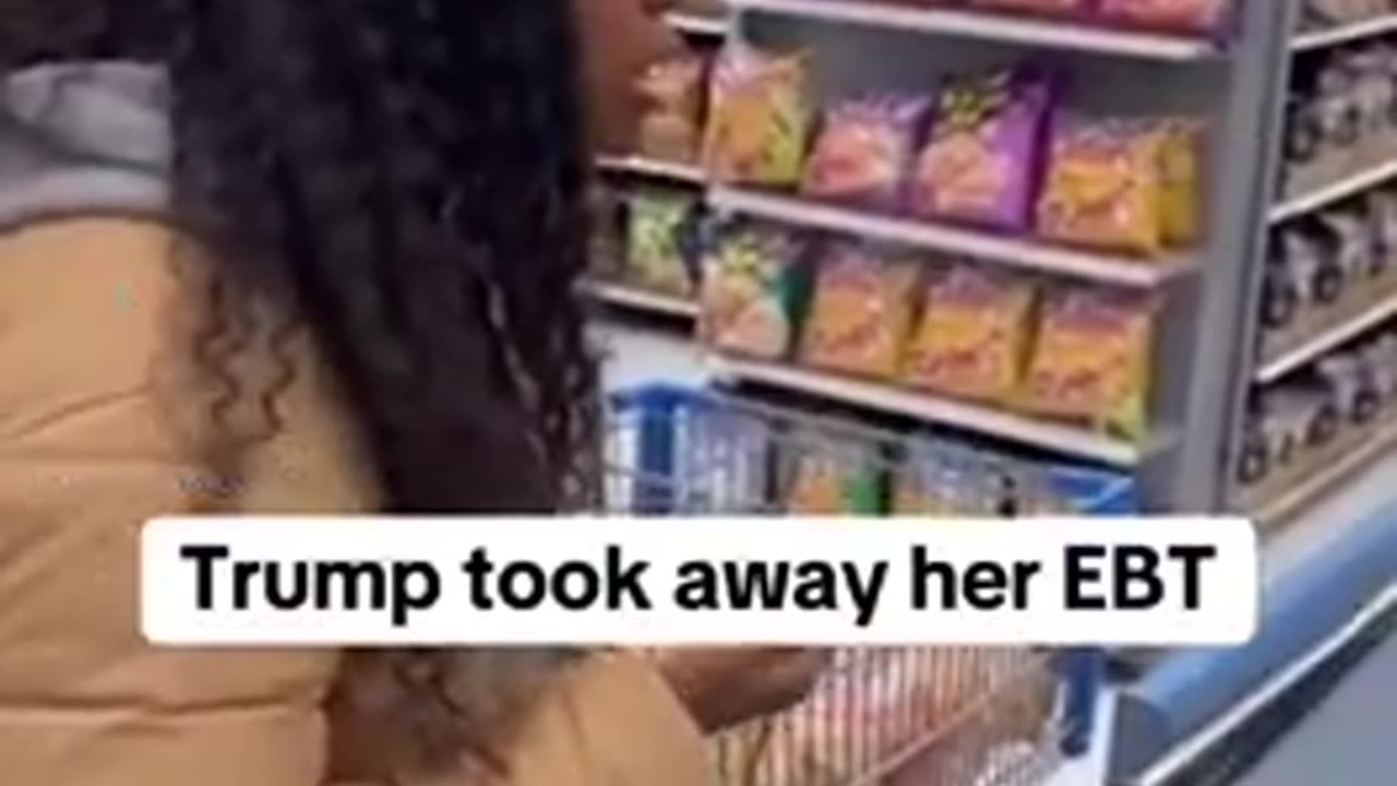 Her EBT card (food stamps) is coming up INACTIVE and she FREAKS out about having to get a job