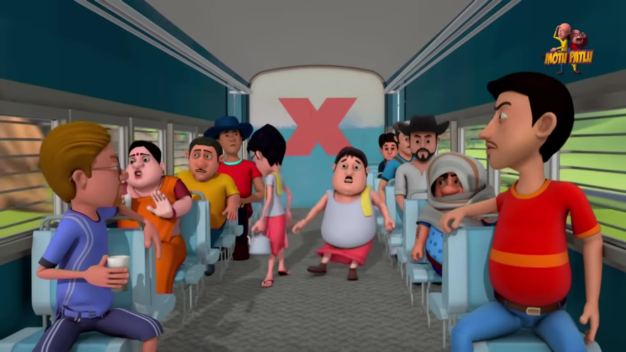 Motu और Patlu कूदे चलती गाड़ी से | Motu-Patlu