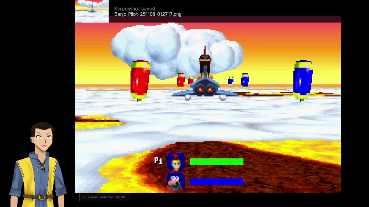 Banjo Pilot (GBA/RetroArch) day 4 Bottles' Feather cup!