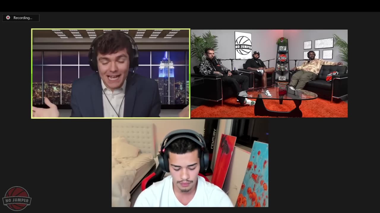 Nick Fuentes, Sneako, Adam22, AD & Flakko Race Debate