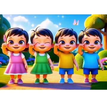 This is My Eyes | Fun Action Rhyme for Kids 👀🎶