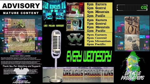 DREAGUS PRODUCTIONS WEDNESDAY SHOWS-22 OCT 25raw