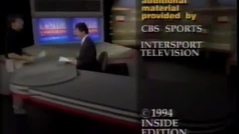 Inside Edition Weekend 5/7/94 Tonya Harding, Capitol Police, Subway Ride, & More