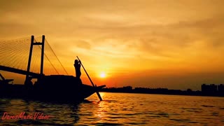 Sheila Chandra. Monsoon. Sunset over the Ganges