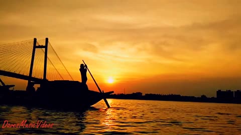 Sheila Chandra. Monsoon. Sunset over the Ganges