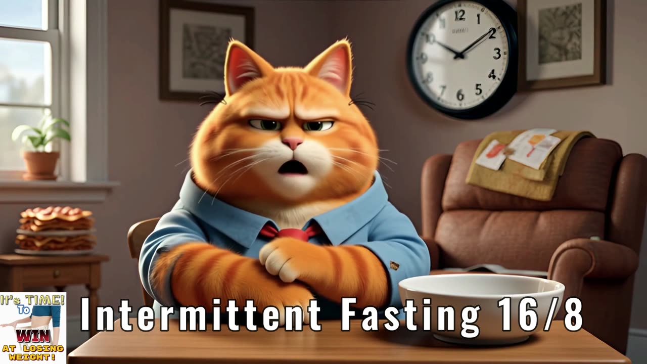 Intermittent Fasting for Weight Loss… Told by a Cat Who Hates Diets