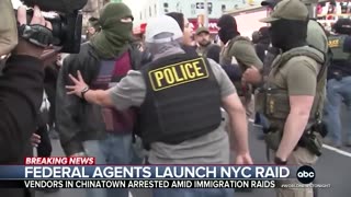 Federal agents launch immigration raids in Lower Manhattan