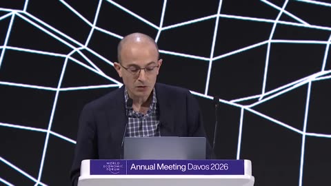 breaking WEF Davos 2026 Advisor WEF Yuval Harari warns AI dominance and takeover