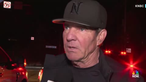 🚩Dennis Quaid talks evacuation experience during Palisades Fire🔥