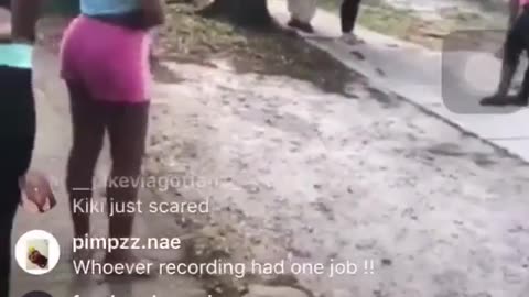 Instagram Live Ghetto Fight