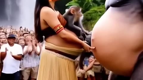Recceboot~Special meeting between mothers in nature #nature #animals #orangutan #mrpis88