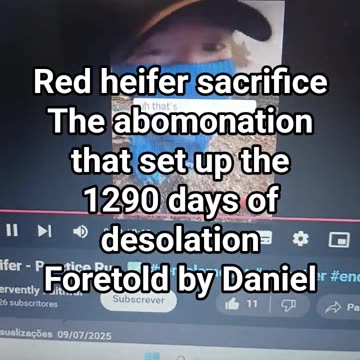 July 8th red heifer sacrifice - the hidden truth