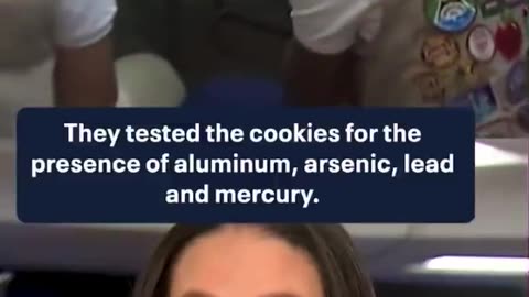 Eight-eight percent of Girl Scout Cookies contain arsenic, lead and mercury.