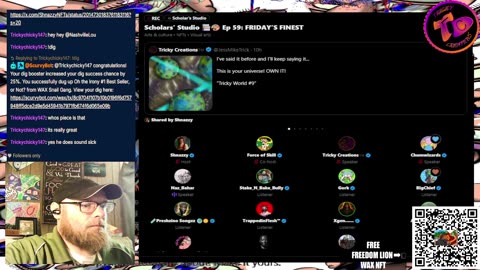 Art Talk with Art Peeps. Happy Faded Fried Day!