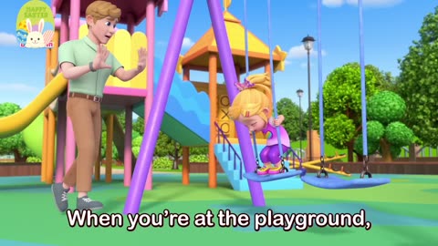 Playground safety song 🚂💝