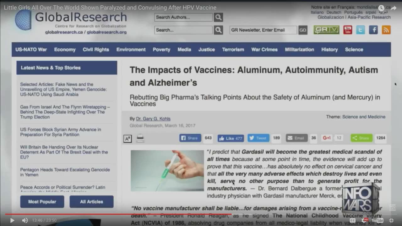 PASTOR SEAN MOON on VACCINES