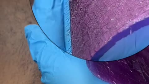 Obsessed with Wax Strips? Sexy Smooth Purple Seduction Hard Wax! @waxingqueenadventures