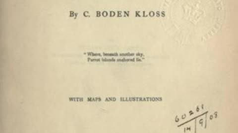 In the Andamans and Nicobars - C. Boden Kloss - Full Audiobook 📚.mp4