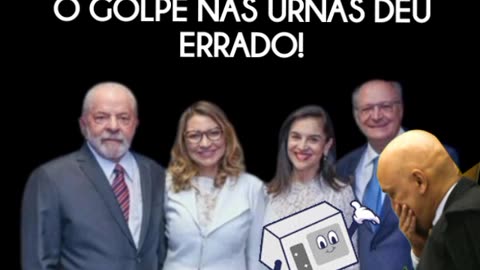 O GOLPE NAS URNAS DEU ERRADO!