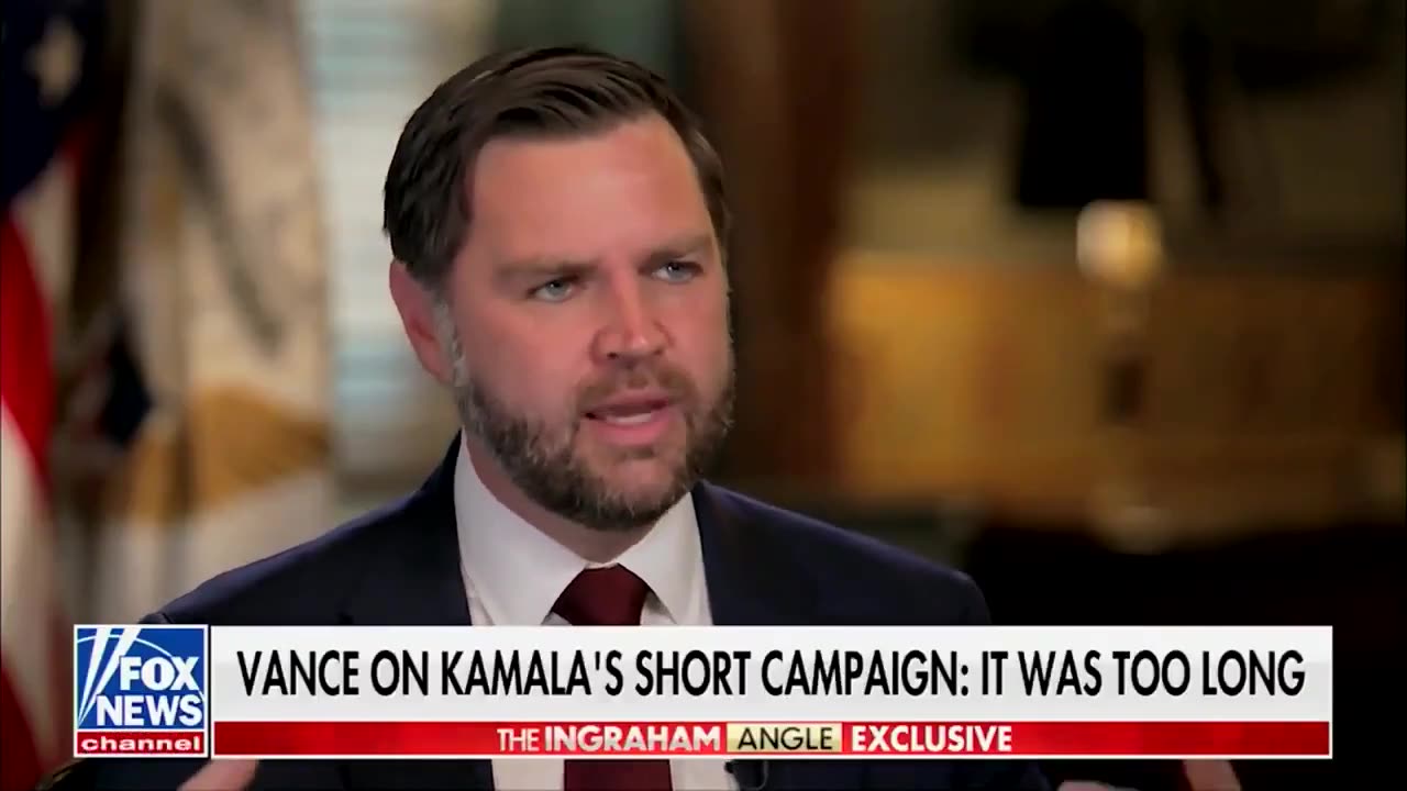 VP JD Vance: "I listen to Kamala Harris for 90 seconds and I actually feel like I've gotten dumber