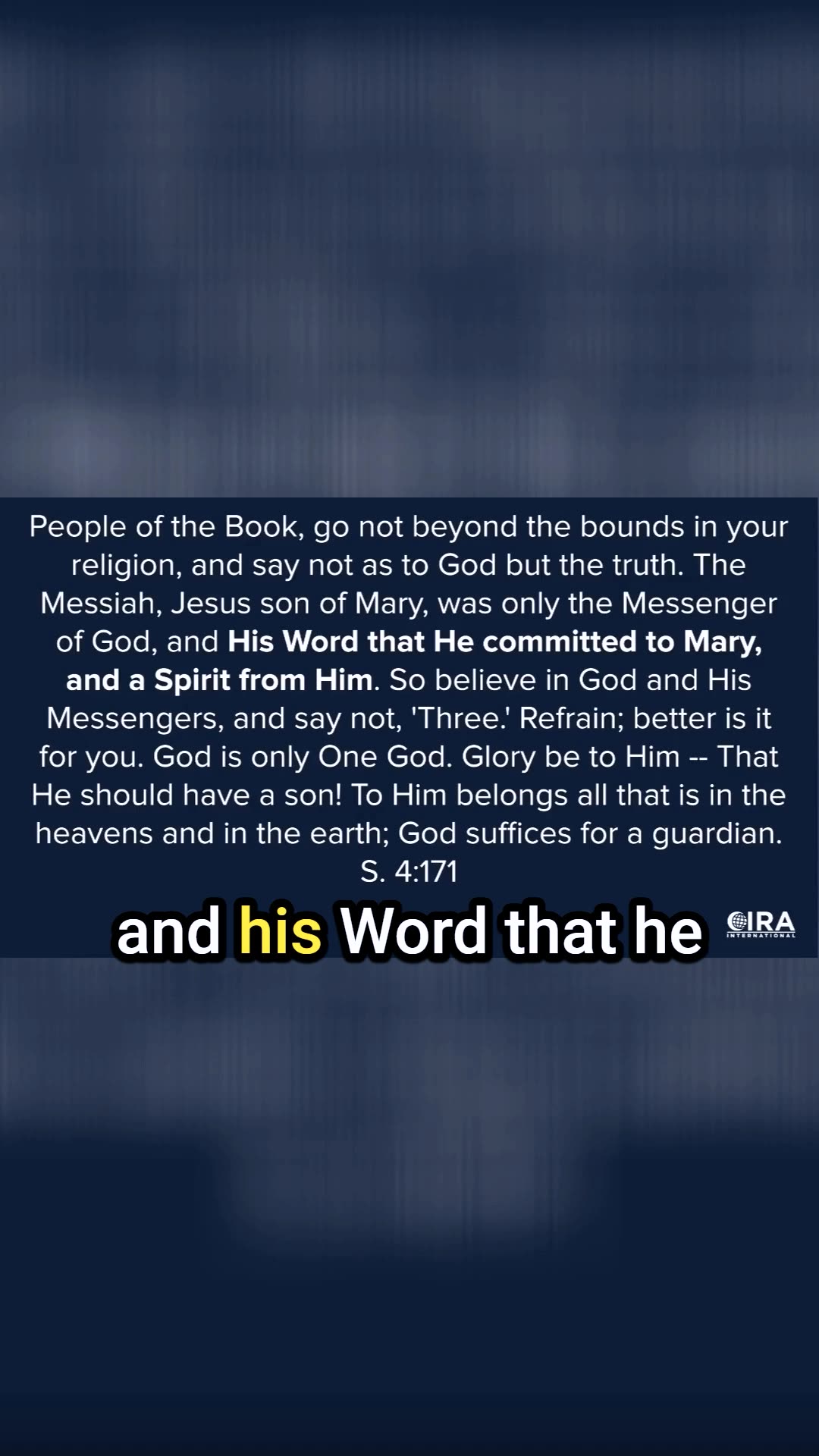 Why Muhammad WILL NEVER Be GREATER Than Jesus