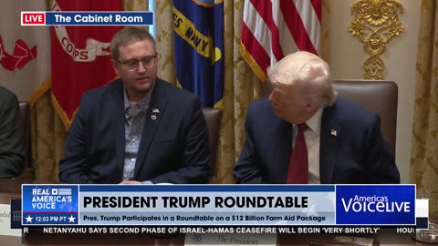 FARMER VERY GRATEFUL TO POTUS : "YOU BROUGHT CHRISTMAS TO FARMERS"
