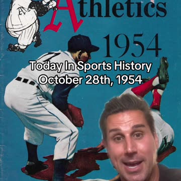 THE HISTORIC SPORTS MOMENT OF OCTOBER 28th, 1954