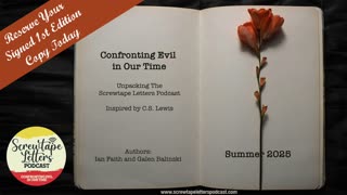 Reserve Your Signed 1st Edition Copy Today of "Confronting Evil in Our Time"