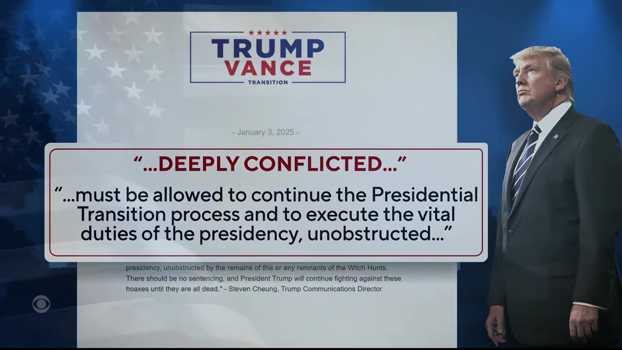 Trump to be sentenced before inauguration in New York "hush money" case