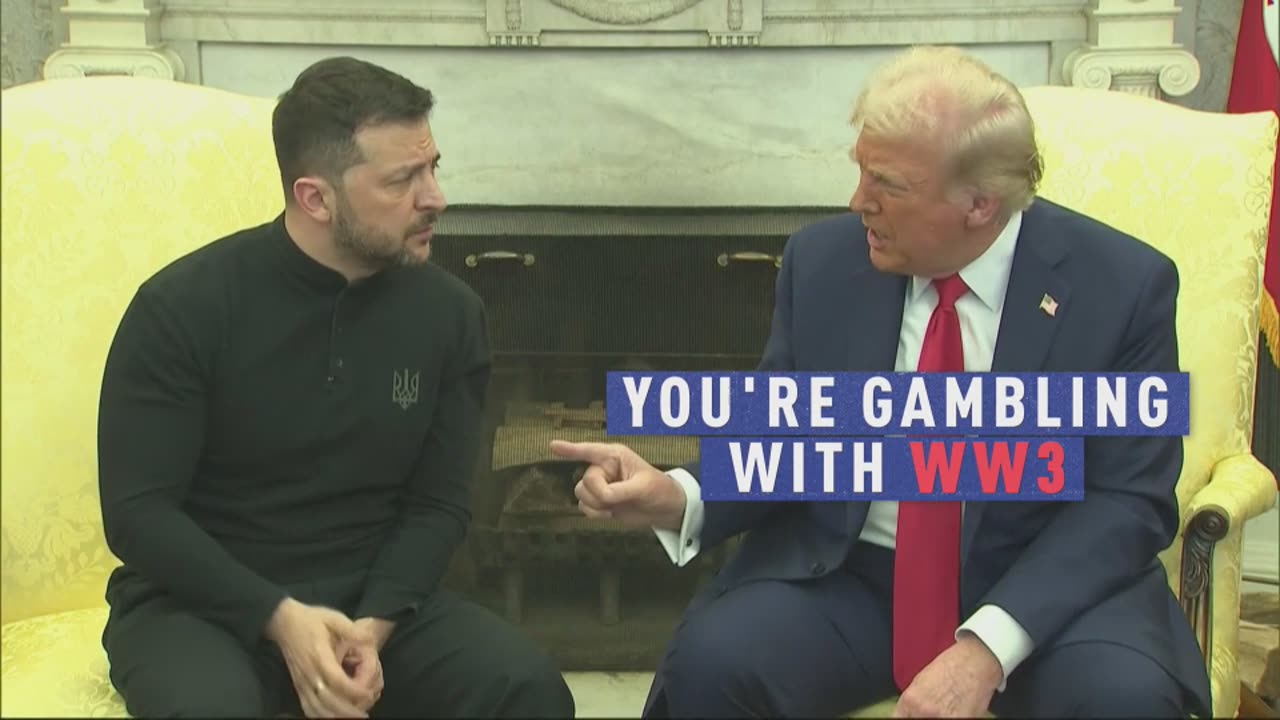 ‘You’re NOT winning this’ – Trump BODIES Zelensky