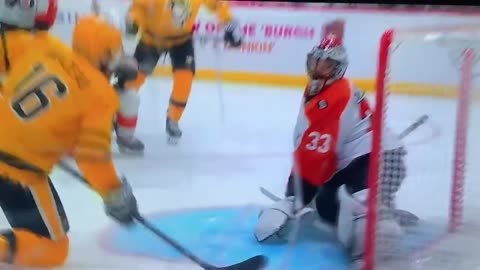 Penguins RW #16 Justin Brazeau PP🥅(13)🏒Tip-In Goal