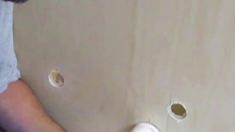 How To Drill Holes in Sink Cabinet