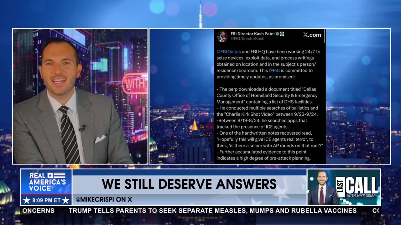 CRISPI: “LEFT-WING TERRORISM IS REAL — MEDIA KEEPS SPINNING”