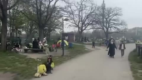 Donaupark in Vienna, Austria