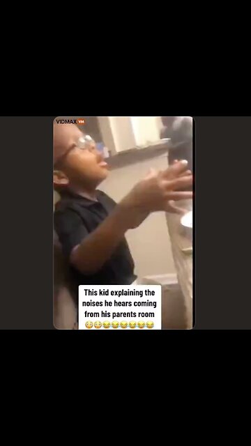 Kid describes the sounds (in great detail) he hears coming out of his parents room at night 😳