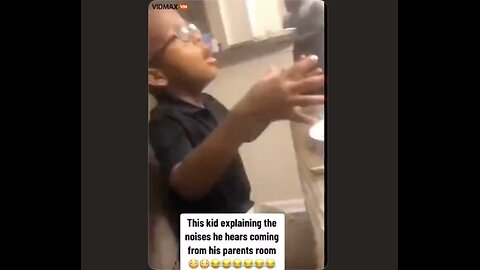 Kid describes the sounds (in great detail) he hears coming out of his parents room at night 😳