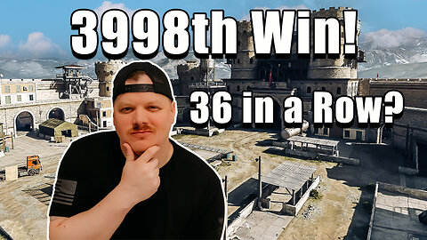 Insane 3998 Warzone Wins! Rank 1 Player Keeps 36 Win Streak!