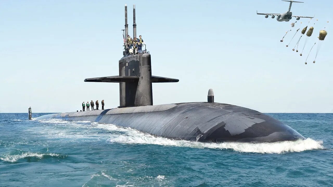 The Most Radical US Technique to Resupply $4 Billion Submarine in the Ocean