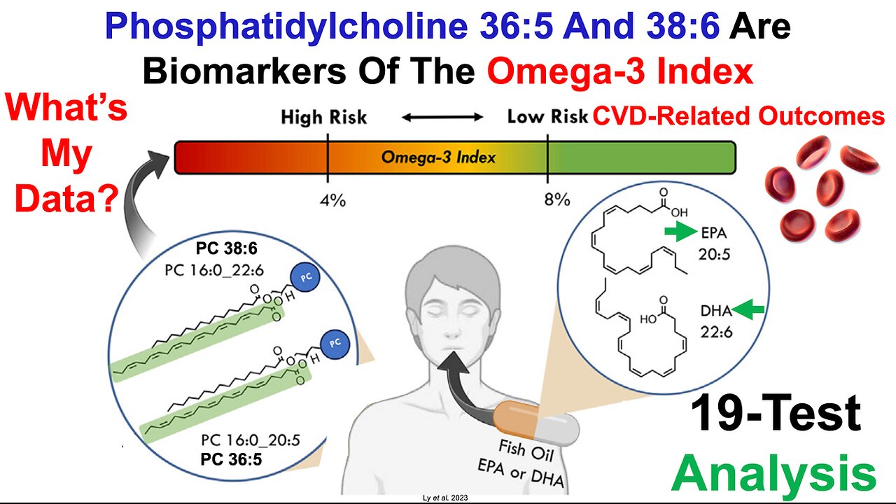 Phosphatidylcholines Are Biomarkers Of The Omega-3 Index