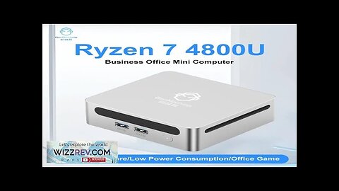 GenMachine New AMD Ryzen 7 4800U 8G+256G Windows 11 MINI PC DDR4 Review